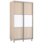 Шкаф Mobildor-Lux Aron-S 1.0m-1.8m uși glisante din PAL orizontal (120x60x230H cm) Sonoma