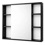 Oglindă baie Mashtab 11859 Toledo 800x155x730 Negru Mat