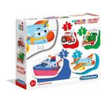 Puzzle Clementoni Puzzle 2+3+4+5 Primii mei puzzle - Transport (20811)