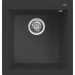 Мойка кухонная Elleci QUADRA 102 (470x500 mm) STANDART 40 FULL BLACK