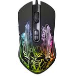 Gaming Mouse Qumo Gothic, Optical,200-3200 dpi, 7 buttons, Ambidextrous, RGB, USB
