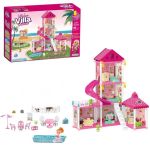 Домик для кукол Essa 556-103A Vila Mică + accesorii, 148elem