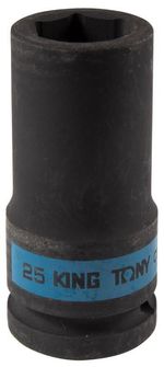 Набор головок, бит, насадок King Tony 643525M головка торцевая ударная глубокая 3/4