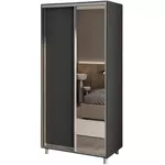 Dulap my-STYLE C10H0T07AM02-U22, 100x200, антрацит