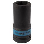 Set de tubulare, bite, duze King Tony 643525M Cap tubular de impact adânc, 3/4