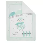 Комплект подушек и одеял Kikka Boo 31103020149 Paturica super moale Sherpa Sleepy Sheep, 80/110cm