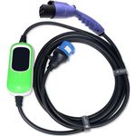 Зарядная станция Rheidon Tech PC100-7K2-GBT, încărcător portabil p/u mașini electrice Tech GB/T 7.2 kW, 32A, 230V (Monofazat)