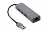 USB  3.0 Hub 3-port with built-in LAN port Cablexpert 