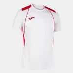 Футболка JOMA - CHAMPIONSHIP VII SHORT SLEEVE T-SHIRT WHITE RED