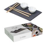 {'ro': 'Set veselă Excellent Houseware 55053 pentru sushi 7buc, portelan/bambus/piatra', 'ru': 'Набор посуды Excellent Houseware 55053 pentru sushi 7buc, portelan/bambus/piatra'}