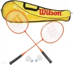 Набор для бадминтона (2 ракетки + 2 воланчика + чехол) Wilson WR135710F3 (10923)
