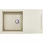 Chiuvetă bucătărie Elleci EASY 290 (780x435 mm) 62 bianco antica