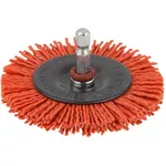 Set de tubulare, bite, duze Wolfcraft 8477000 Perie disc din sarma de nylon, agresiva 100x8mm