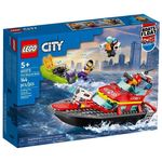 Set de construcție Lego 60373 Fire Rescue Boat