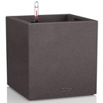 Цветочный горшок Lechuza Canto Color Square 40, Graphite Black