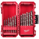 Set de tubulare, bite, duze Milwaukee 4932493869 Set burghie pt metal HSS-G 19buc.