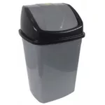 Coș de gunoi Hydro S plastic cu capac SWING 15 L 0432900