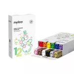 Набор для творчества Mideer MD1256 Set de markere acrilice cu vârf rotund, 12 culori
