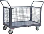 Cărucior УХЛ-МАШ ТПС-4С-9х6 Tележка платформенная сетчатая