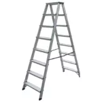 Лестница Lider-Tech AD0407A Scara dubla aluminum, 2x7 trepte, H=1.58m, sarcina max.150kg