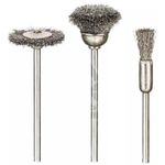 Set de tubulare, bite, duze Stanley STA36090 set perie conica 3 buc STA36090