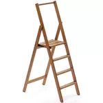 Лестница Arredamenti Italia Kimora, 4 ступени, складная, вишневое дерево