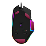 Gaming Mouse Bloody W95 Max, 100-12000dpi, 10 buttons, 35G, 250IPS, Extra Fire Wheel, RGB,USB, Black