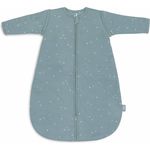 Haine pentru copii Jollein 016-410-67102 Sac de dormit rotund cu maneci detasabile Twinkling Sea Green, 60 cm