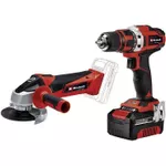 Набор электроинструментов Einhell TE-TK 18/2 Li Kit (CD+AG) (42.572.40)