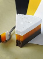 Муссовый торт с апельсином и тыквой