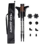 Bețe pentru trekking miscellaneous Team Jaunty 6-3JNS Black