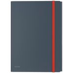 Папка для документов Leitz 46190089 Mapa din plastic cu elastic Cosy A4, gri