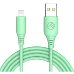 Cablu telefon mobil Tellur TLL155398 Cable USB - Lightning, 3A, 1m, green