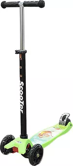 Trotinetă New World 0072RL Scooter, verde, 211001
