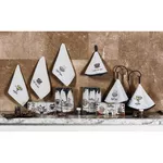 Textile de casă Promstore 44303 Набор полотенец кухонных 3шт 30x50cm NH Coffee х/б