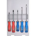 Șurubelniță King Tony Set de șurubelnițe 30115MR (cu crestături și Phillips)