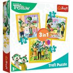 Puzzle Trefl 34850 Puzzles 3in1 It-s fun together