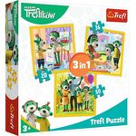 Головоломка Trefl 34850 Puzzles 3in1 It-s fun together