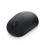 Wireless Mouse Dell MS3320W, Optical, 1600dpi, 3 buttons, 2.4 GHz/BT, 1xAA, Black