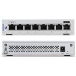 Switch/Schimbător Ubiquiti UniFi Switch 8-ports, Low Power, non-PoE