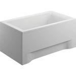 Cadă de baie Polimat Capri (Pentru Copii) 120x70 + Suport