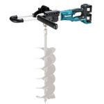 Burghiu Makita DDG460T2X7 Foreza de pamant 2x18V (2x5Ah+DC18RD)+burghiu 150x800mm
