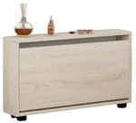 Raft pentru încălțăminte Mobildor-Lux Leo Slim 50x16x47H cm Sonoma