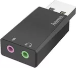 Accesoriu PC Hama 200323 Usb Sound Card, Usb Plug - 2 X 3.5 Mm Jack Socket, Stereo