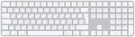 Клавиатура Apple MK2C3RS/A, беспроводная, белая
