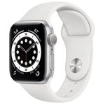 Apple Watch 6 40mm GPS+Cellular (M06M3), Aluminum White