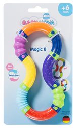 ”Baby-Nova” Jucărie pentru dentiție - Magic 8, 6 luni+, fără BPA, 1 buc. (31150)