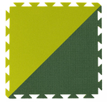 Татами мат Eva Puzzle 43x43 см, 1 см Yate SC00294 green (10849)