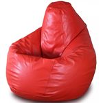 Fotoliu BeanBag BeanBag BM0577, Груша из глянцевой экокожи Max, XL, Красный