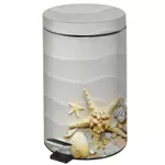 Coș de gunoi Bisk 05952 cu pedala 3L SHELLS scoica